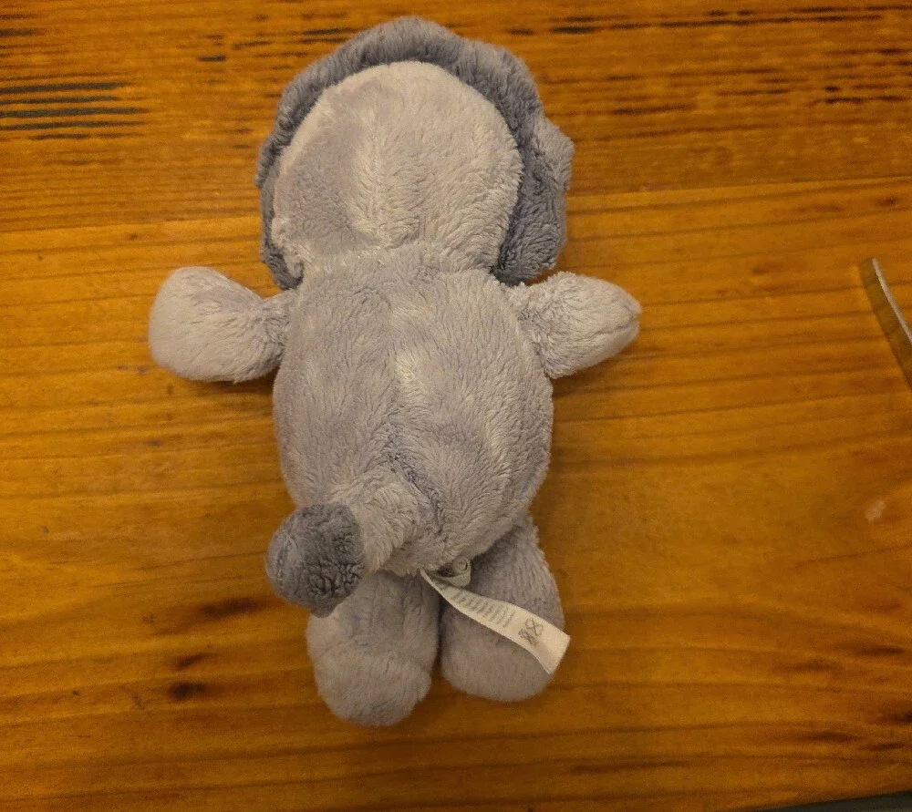 Carter's Gray Plush Lion Rattle Stuffed Animal